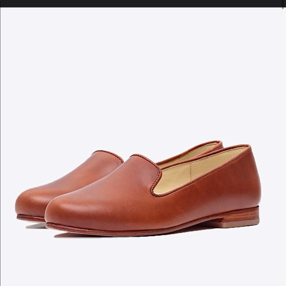 Nisolo smoking shoe in brandy